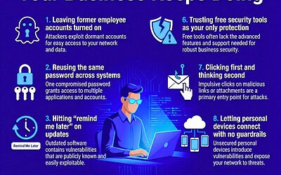 10 Things Attackers Hope Your Business Keeps Doing