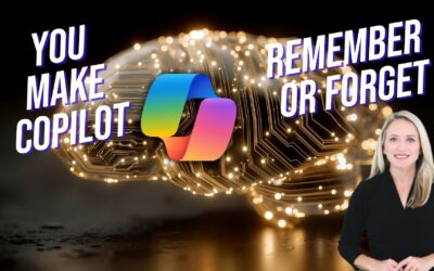 Now live: You’re in charge of what Copilot remembers