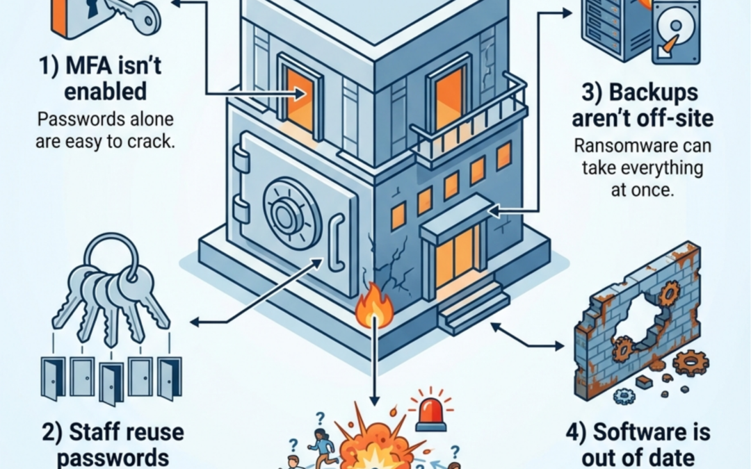 5 Clues your business looks like an easy cyber target