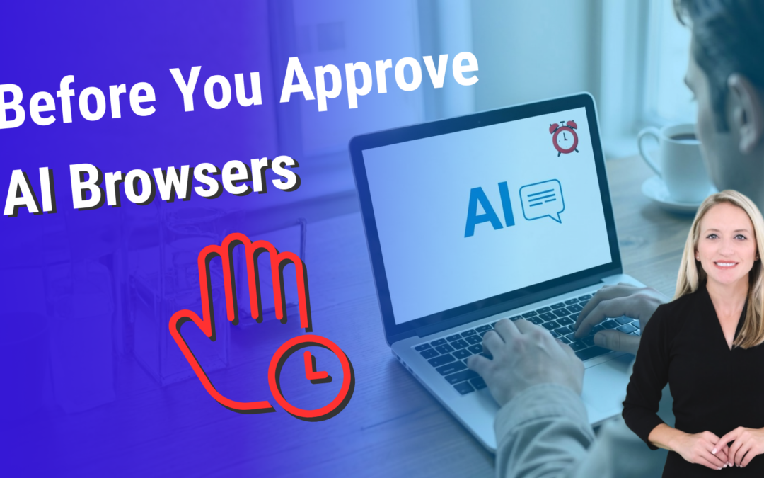 AI Browsers at Work: Convenience vs Risk