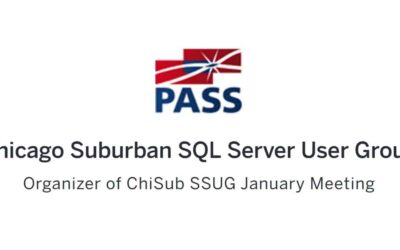 Chicago Suburban SQL Server User Group – January 2017: Event Follow-Up