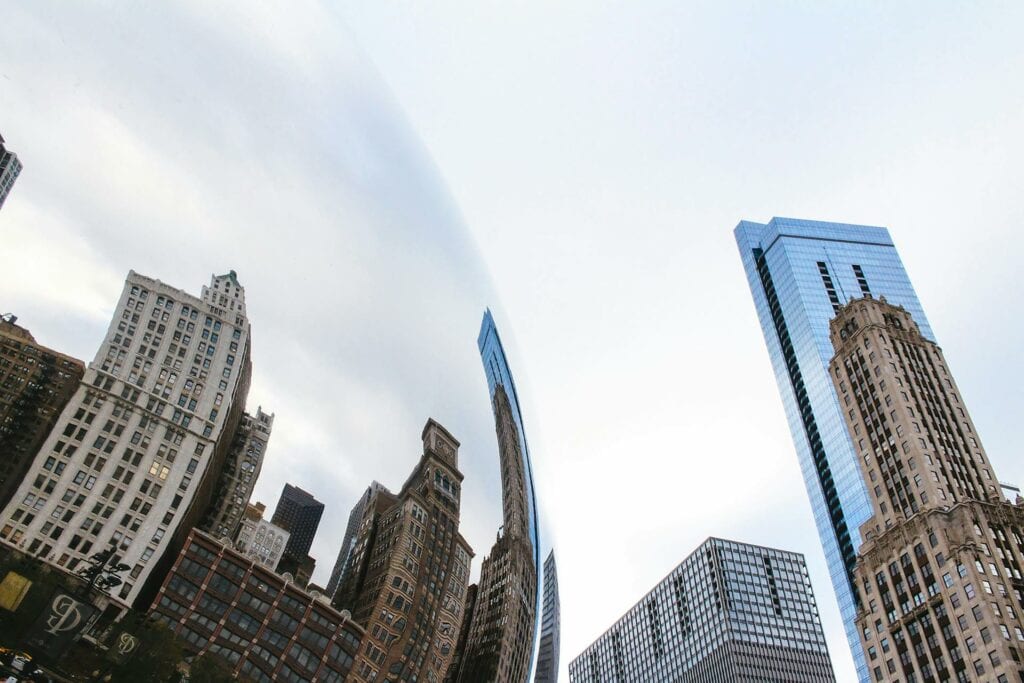 Cloud Gate, Chicago bean