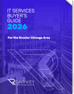Flipbook cover of the 2026 IT Services Buyer’s Guide for the Greater Chicago area by Reintivity