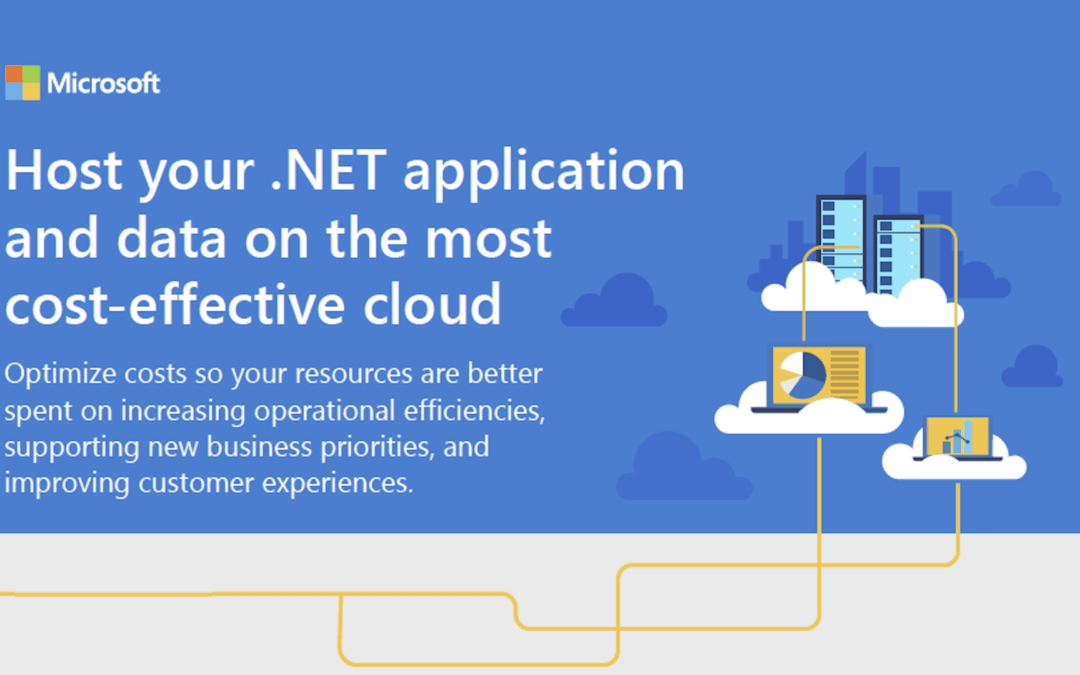 Use the most cost-effective cloud to host your.NET application and data