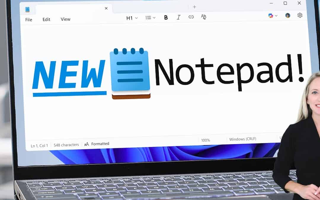 Notepad’s subtle glow-up is almost here
