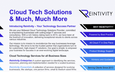 Revolutionizing Cloud Technology Solutions: Introducing Reintivity