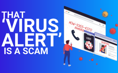 That Full-Screen “Virus Alert” Is a Scam: How Microsoft Edge Helps Stop Scareware