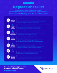 Infographic: Windows 11 Upgrade Checklist Infographic: Windows 11 Upgrade Checklist