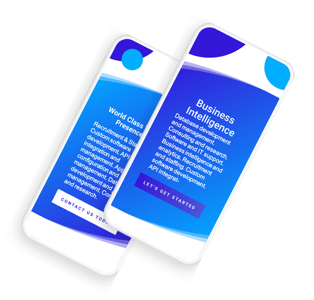 Business Intelligence - World Class Web Presence World Class Web Presence and Business Intelligence Services