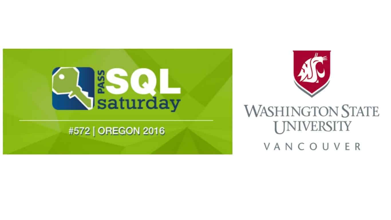Get the slide deck below. ↓ - SQL Saturday #572 Oregon 2016