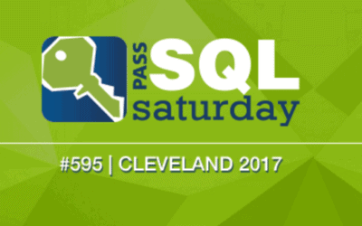 SQL Saturday Cleveland Ohio 2017: Follow-Up